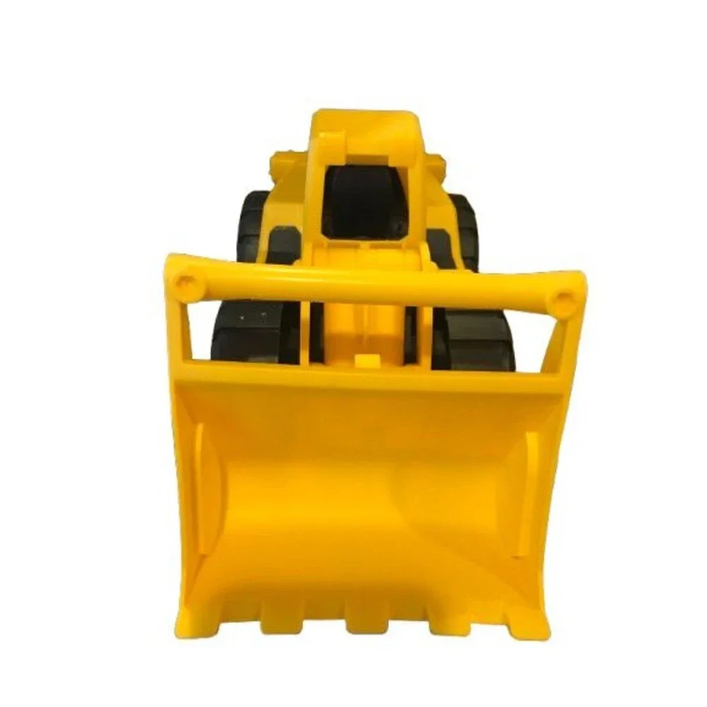 BULLDOZER • Caterpillar CAT Tough Tracks Construction Toy Yellow 7